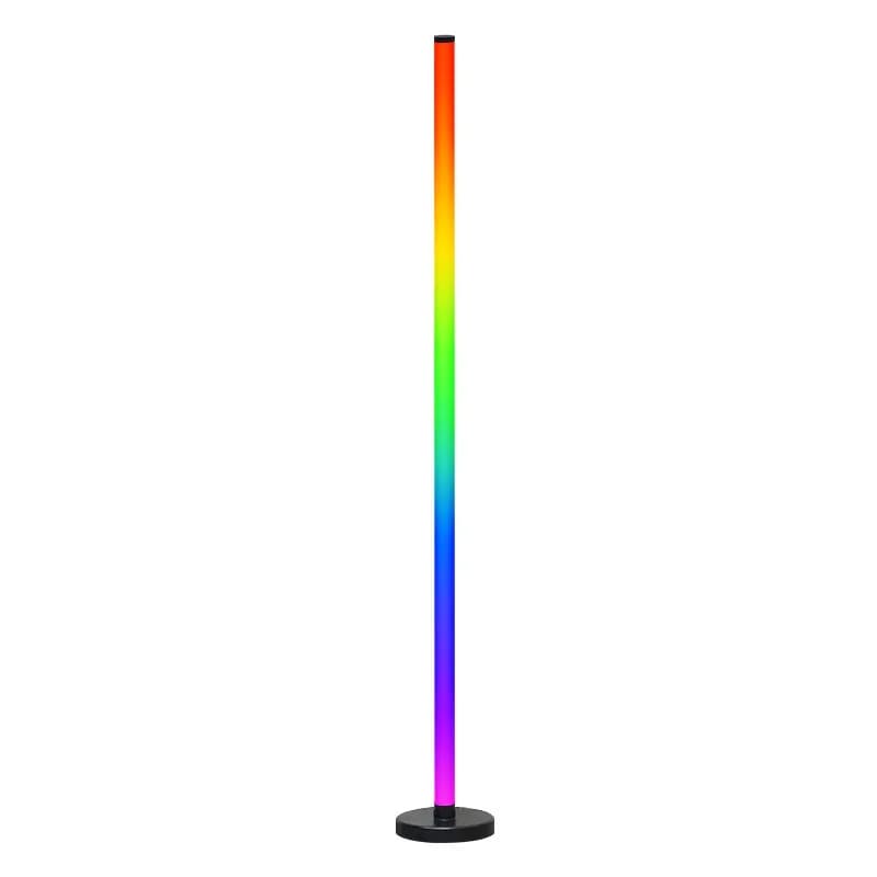 Lampă de podea RGB modulară cu sincronizare muzicală și control prin aplicație