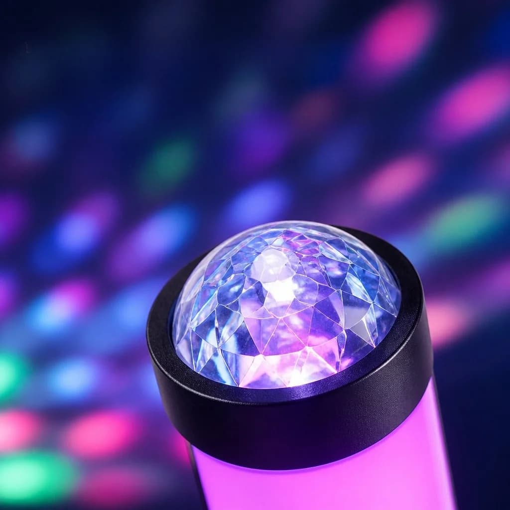 Lampă de atmosferă RGB cu sincronizare muzicală și telecomandă