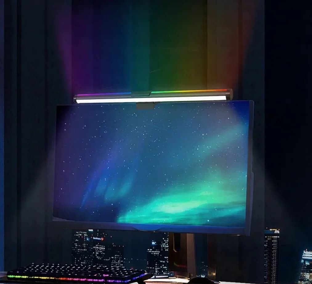 Bară Luminoasă LED pentru Monitor, Lampă de Ecran Alimentată USB pentru Birou