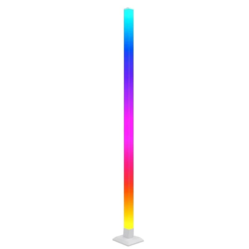 Lampă de podea smart RGB cu sincronizare muzicală și control LED prin aplicație