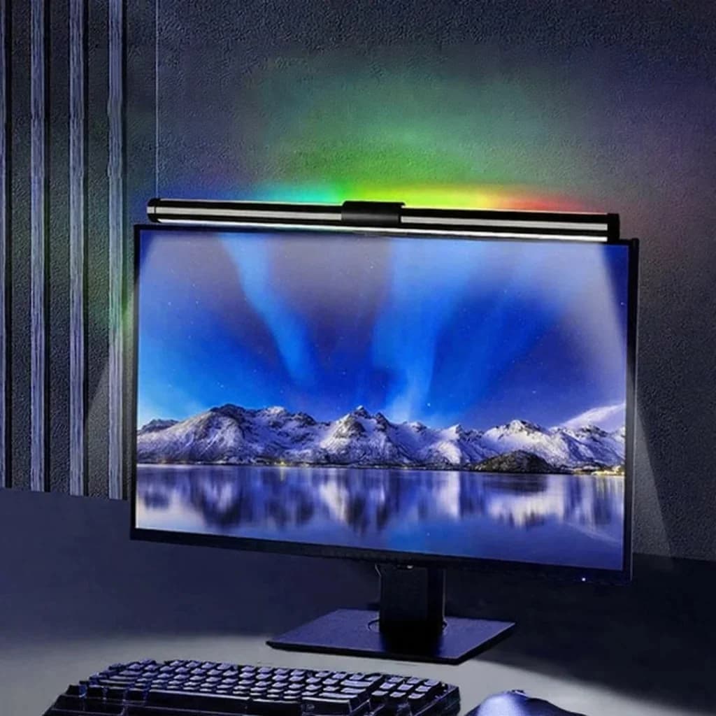 Bară Luminoasă LED pentru Monitor, Lampă de Ecran Alimentată USB pentru Birou
