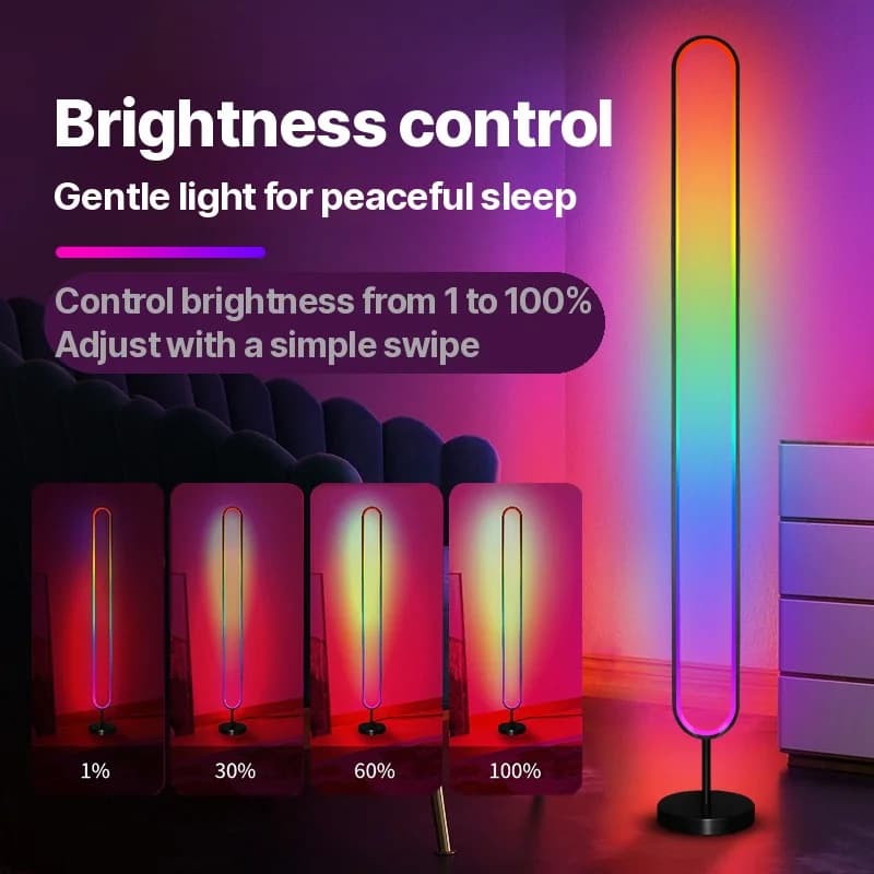 Lumină de atmosferă RGB LED activată sonor cu control prin aplicație