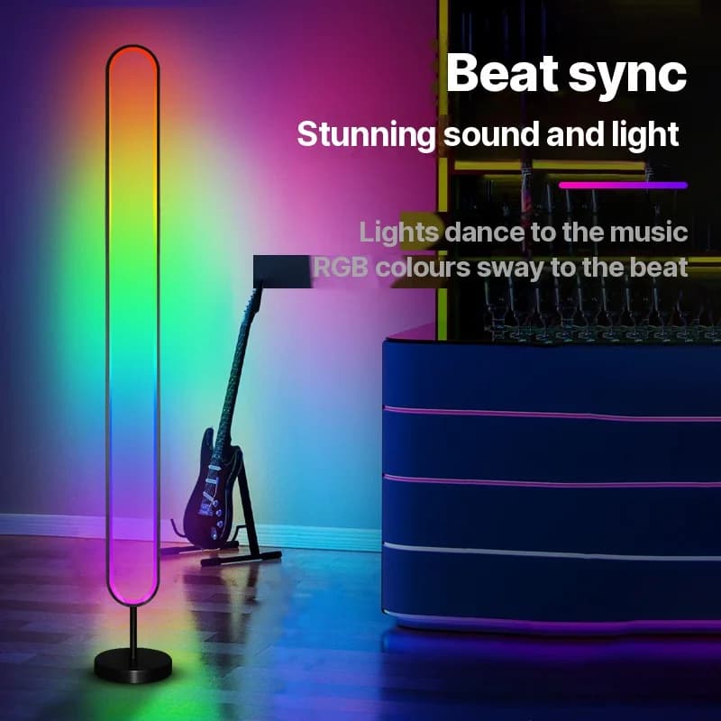 Lumină de atmosferă RGB LED activată sonor cu control prin aplicație