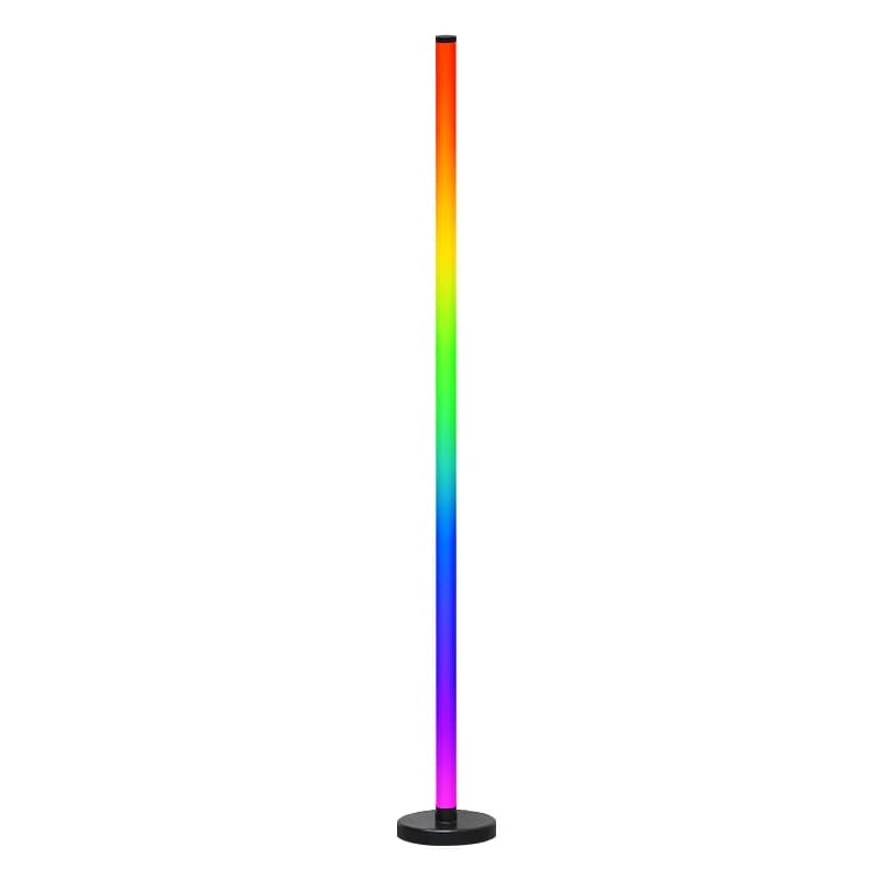 Lampă de podea RGB modulară cu sincronizare muzicală și control prin aplicație